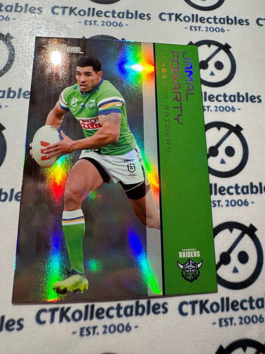 2025 NRL Traders Silver Parallel PS 011 JAMAL FOGARTY RAIDERS