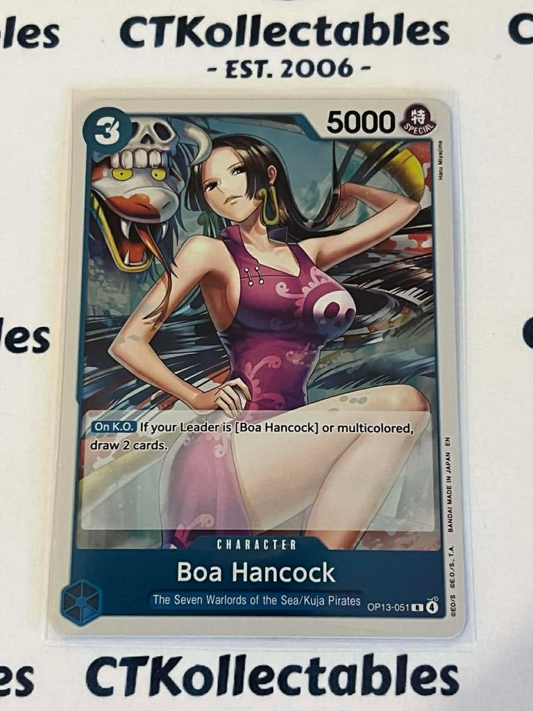 One Piece - Carrying on his will FOIL OP13-051 – Boa Hancock – Rare