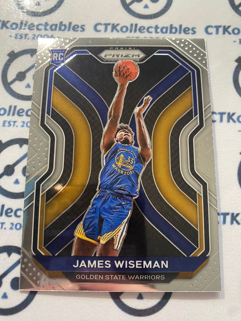2020-21 NBA Prizm James Wiseman Rookie Card #268 Warriors