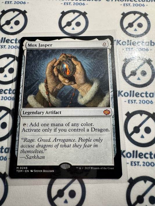 Magic The Gathering Tarkir Dragonstorm 0246 Mox Jasper M Non-Foil
