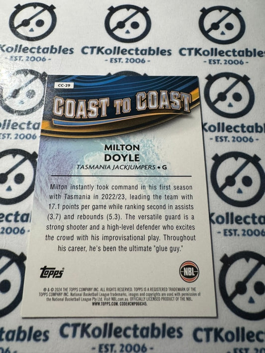 2023-24 Topps NBL Milton Doyle Coast to coast #CC-29 Jackjumpers