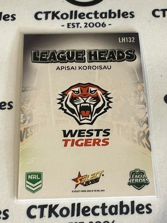 2026 Select NRL League Heroes League Heads #LH132 Apisai Koroisau Tigers