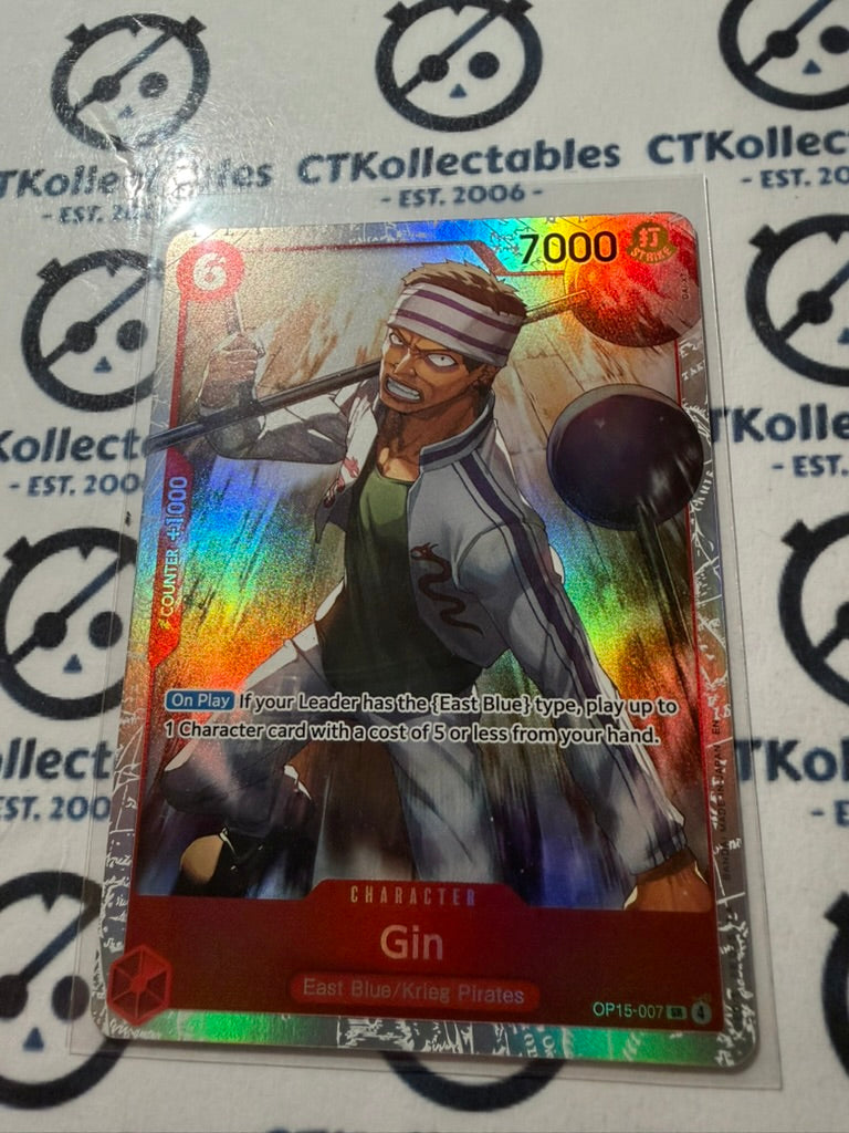 Gin One Piece Adventure on Kami's Island op15-007 SR