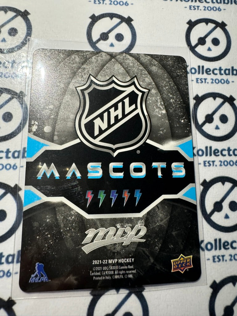 2021-22 UPPER DECK MVP Al The Octopus # M-11 MASCOTS Detroit Red Wings