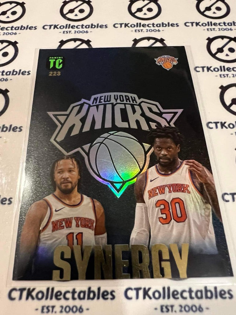 2023-24 Panini Top Class Jalen Brunson/Julius Randle SYNERGY #223 Knicks