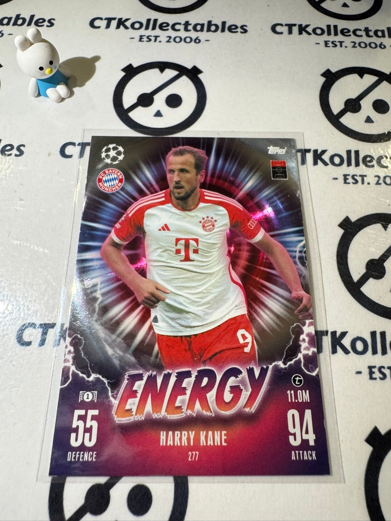 2023-24 TOPPS MATCH ATTAX HARRY KANE ENERGY #277