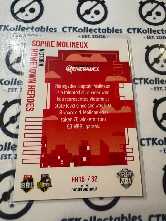 24/25 TLA Cricket Traders Sophie Molinuex Hometown Heroes HH15/32