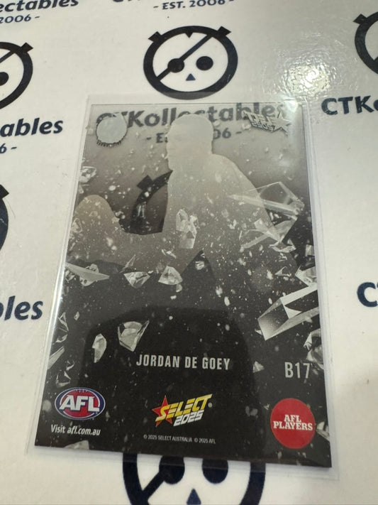 2025 AFL Footy Stars Breakout Jordan De Goey #B17 Magpies