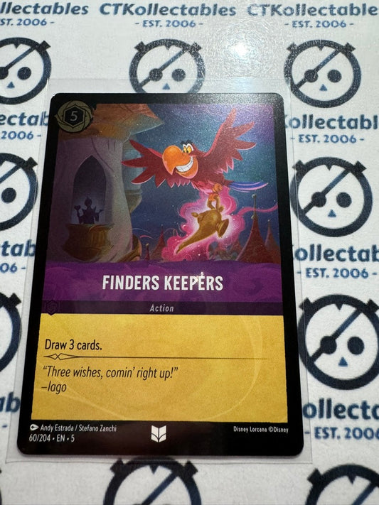 2024 Disney Lorcana Shimmering Skies COLD FOIL 60/204	Finders Keepers