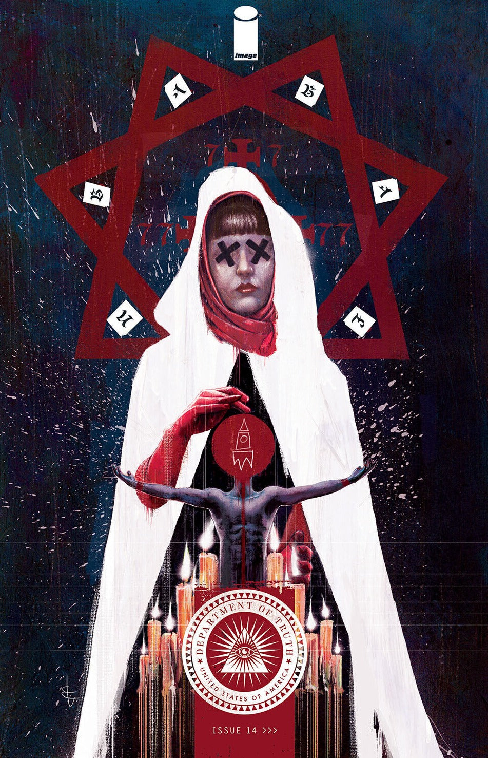 THE DEPARTMENT OF TRUTH # 14 IMAGE 1ST PRINTING VARIANT IMAGE COMIC BOOK MATURE READERS 2021