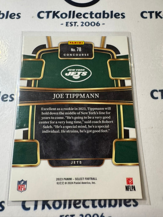 2023 NFL Panini Select Concourse Rookie #78 Joe Tippmann Jets