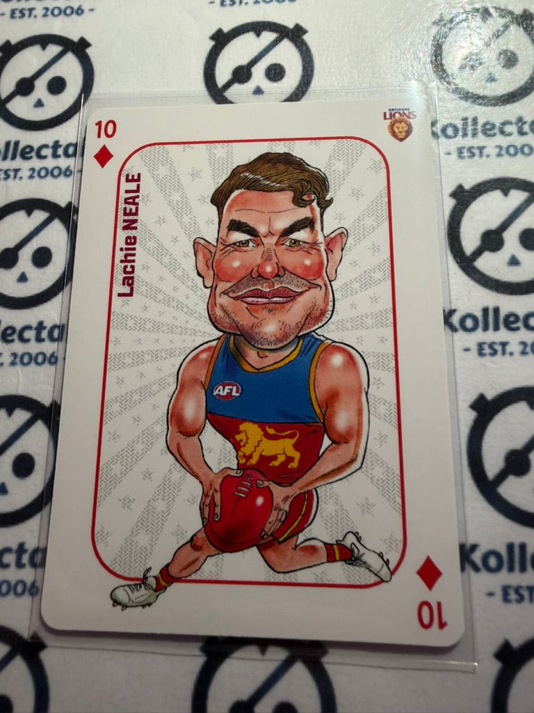 2026 Teamcoach AFL Wildcard Playing Cards Lachie Neale Lions