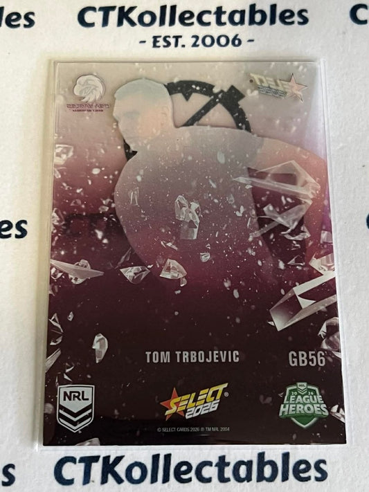 2026 Select NRL League Heroes Game Breakers #GB56 Tom Trbojevic Sea Eagles
