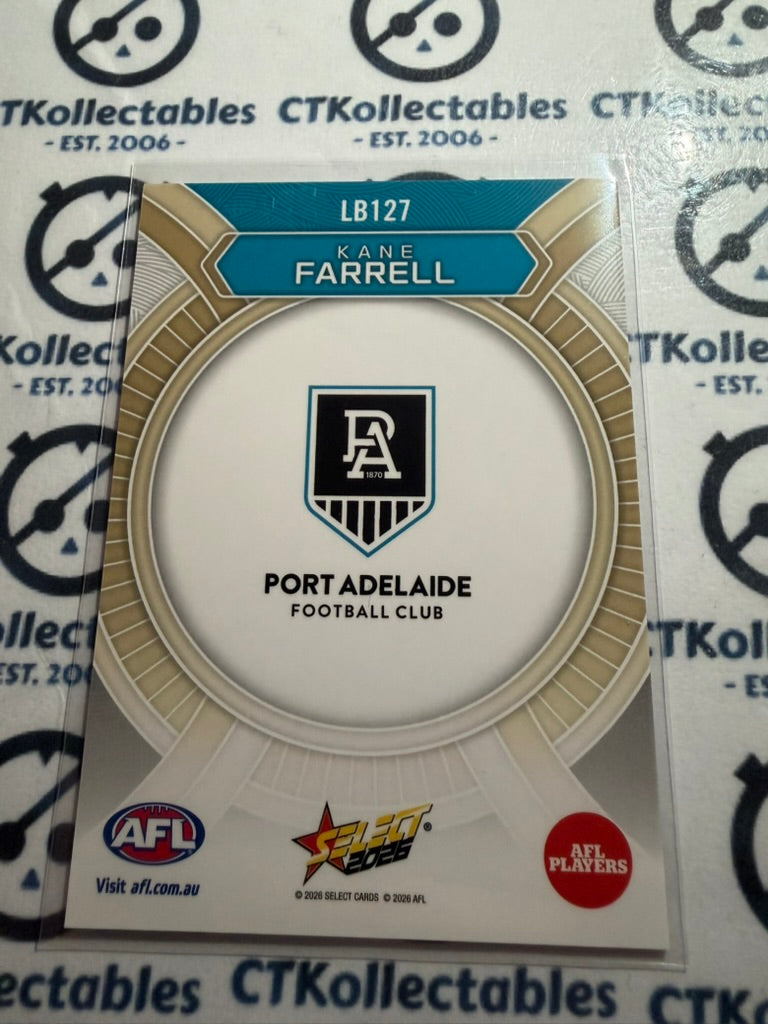 2026 Select AFL Footy Stars Luminous LB127 Kane Farrell Power