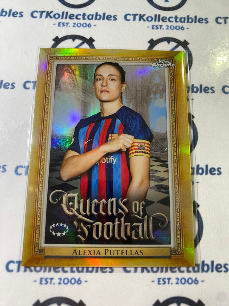 2022-23 Topps Chrome UEFA Women’s Alexia Putellas Queens of football #Q-11