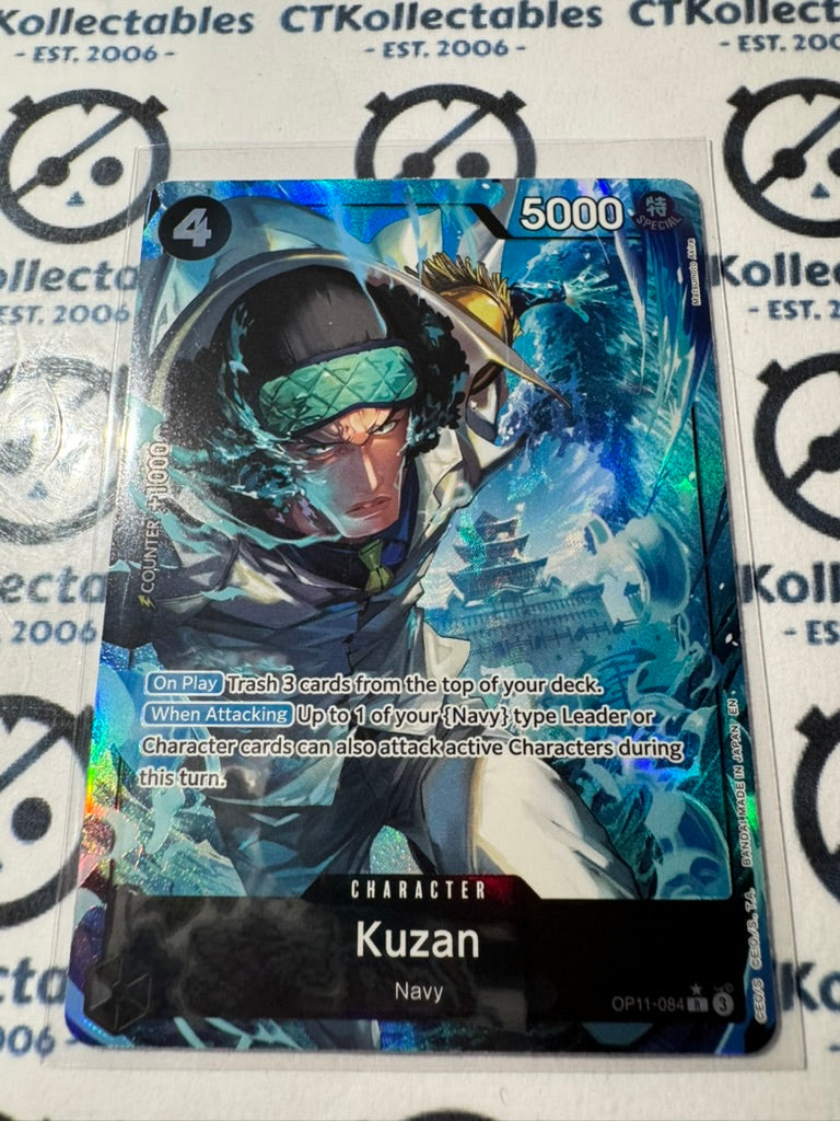 One Piece TCG Kuzan Alternative Art OP11-084 A Fist of Divine speed NM/M