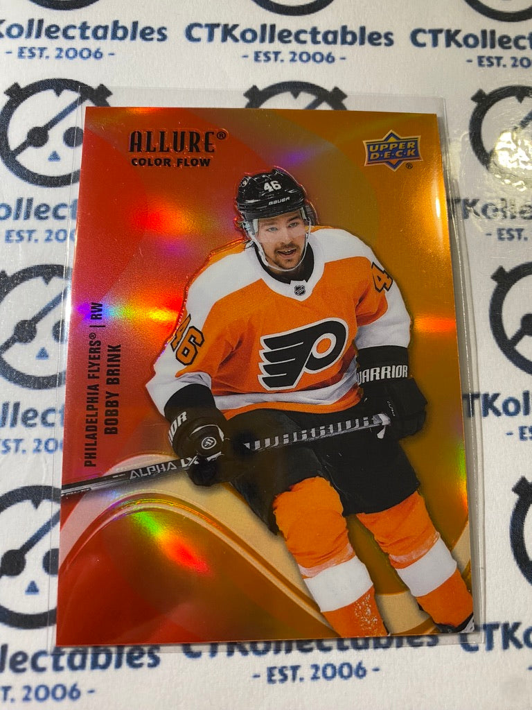 2022-23 Upper Deck Allure Color Flow - #SF-53 Bobby Brink Red-Orange Flyers