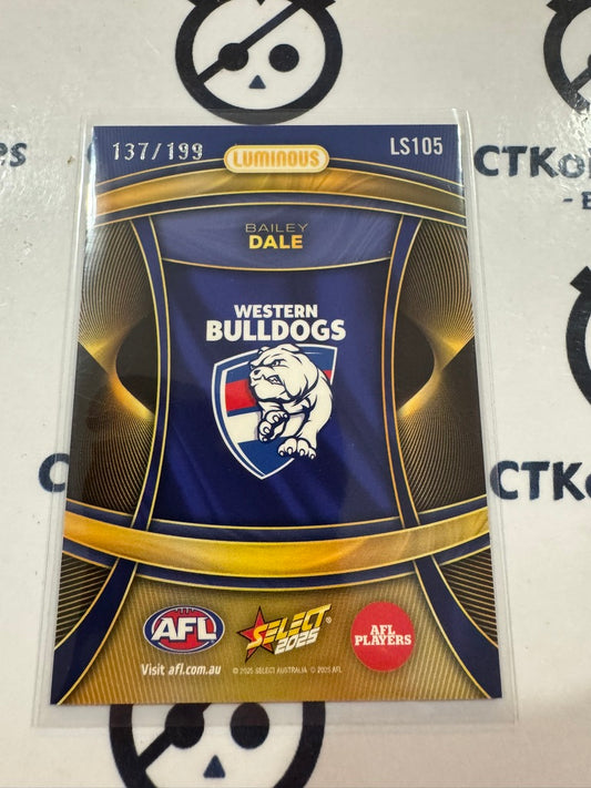 2025 AFL Footy Stars Luminous Bailey Dale Superstar #LS105 Demons #137/199