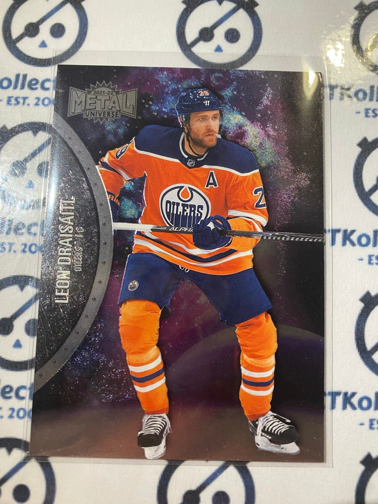 2021/22 Skybox NHL Metal Universe Base Leon Draisaitl #20 Oilers