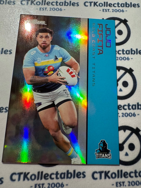 2025 NRL Traders Silver Parallel PS 051 JOJO FIFITA TITANS