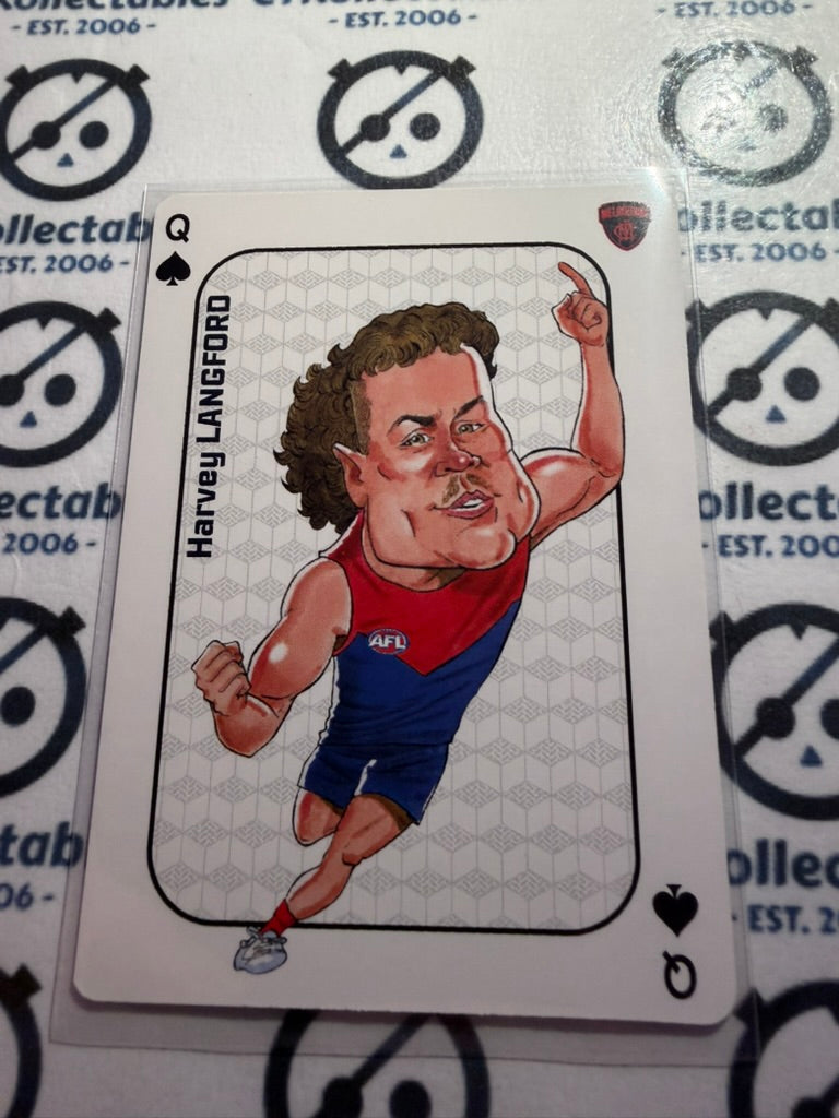 2026 Teamcoach AFL Wildcard Playing Cards Harvey Langford Demons