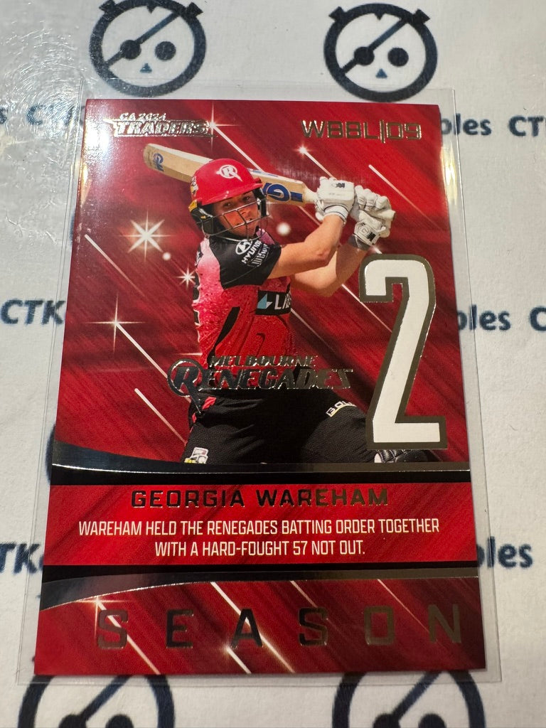 24/25 TLA Cricket Traders Georgia Wareham Season To Remember #STR10/24 Renegades