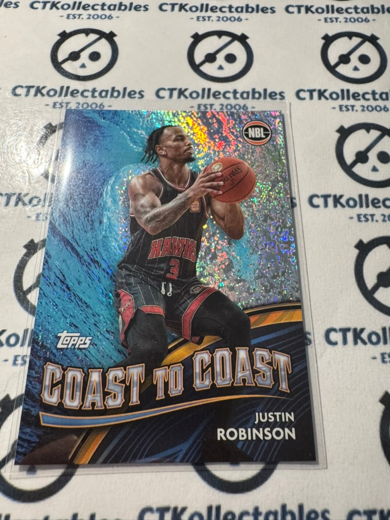 2023-24 Topps NBL Justin Robinson Coast To Coast OPAL #CC-15