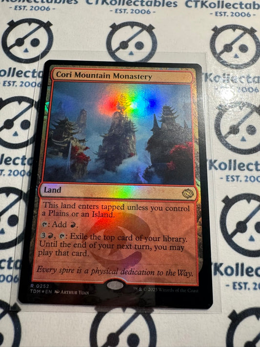 Magic The Gathering Tarkir Dragonstorm 0252 Cori Mountain Monastery R