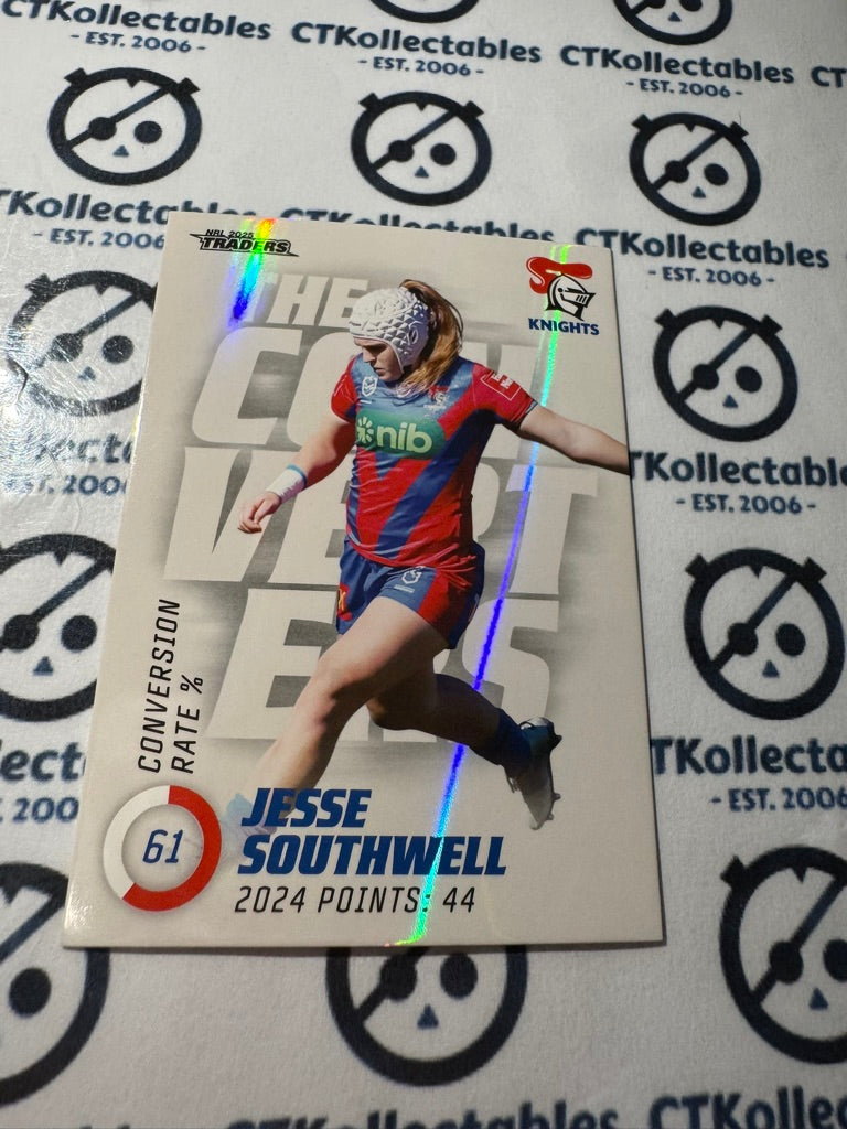2025 NRL Traders The Converters TC 22 / 27 KNIGHTS JESSE SOUTHWELL