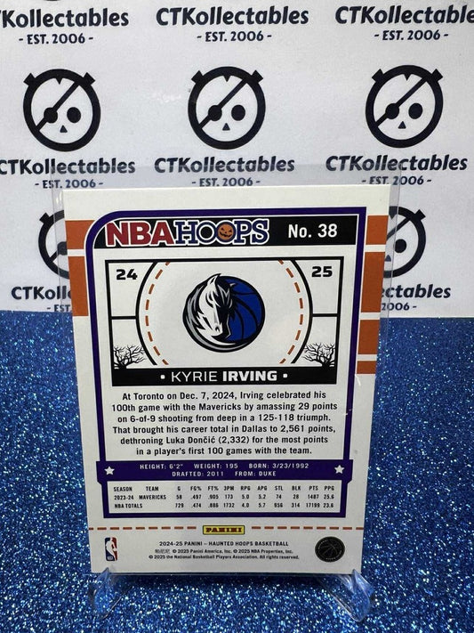2024-25 Panini NBA HAUNTED HOOPS Orange Pumpkin #38 Kyrie Irving Dallas