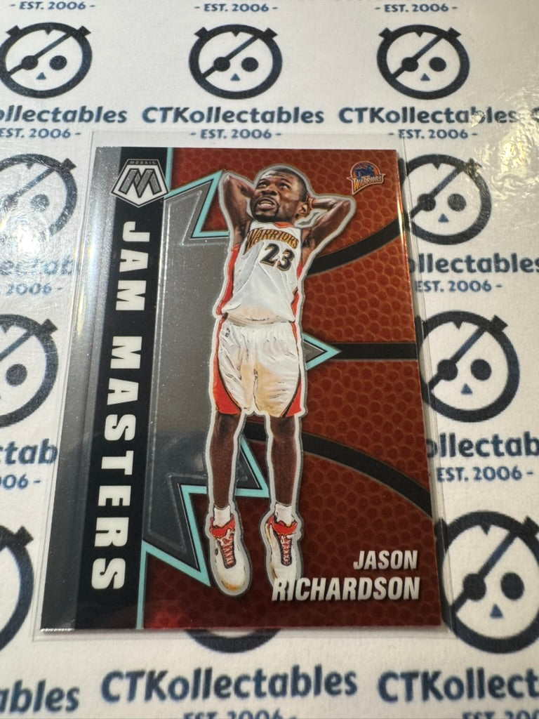 2020-21 NBA Panini Mosaic Jason Richardson Jam Masters #20 Warriors