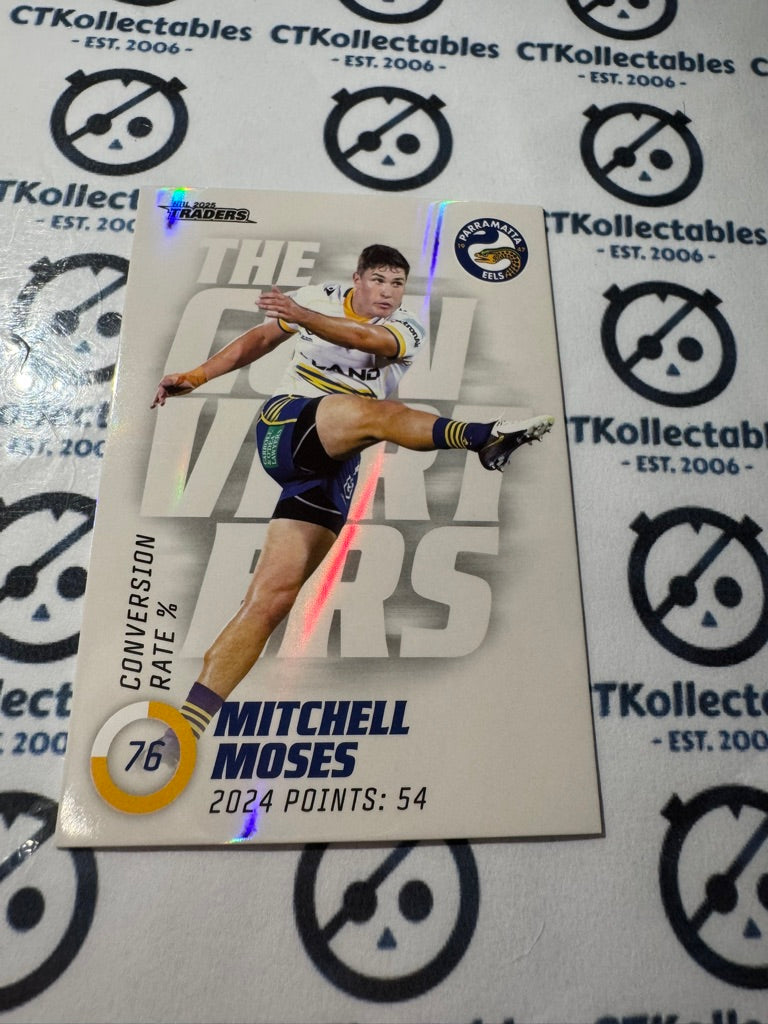 2025 NRL Traders The Converters TC 11 / 27 EELS MITCHELL MOSES