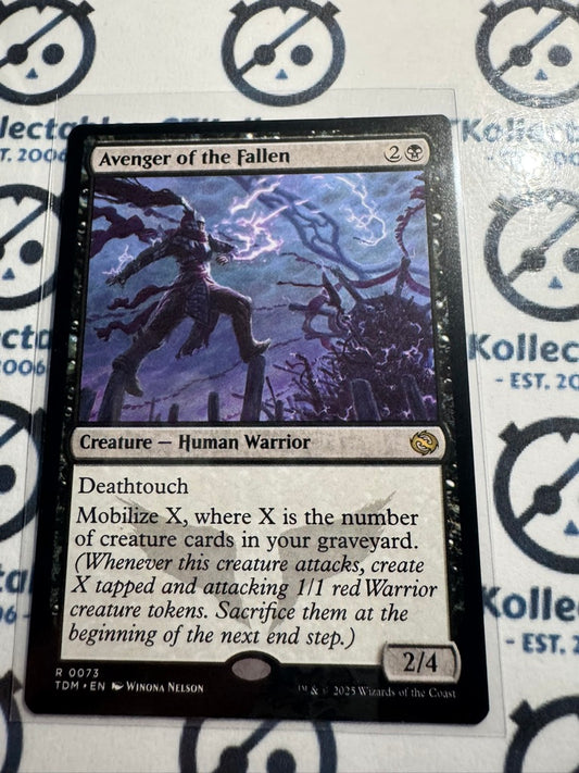 Magic The Gathering Tarkir Dragonstorm 0073 Avenger of the Fallen R