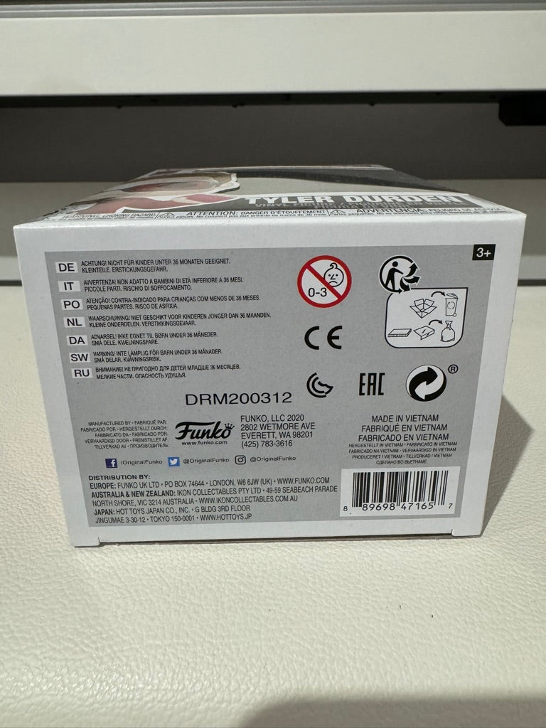 Funko Pop! Vinyl FIGHT CLUB -Tyler Durden 919 Pop!