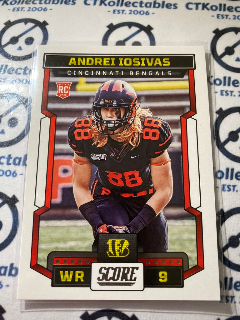 2023 NFL Panini Score #367 Andrei Iosivas - Cincinnati Bengals