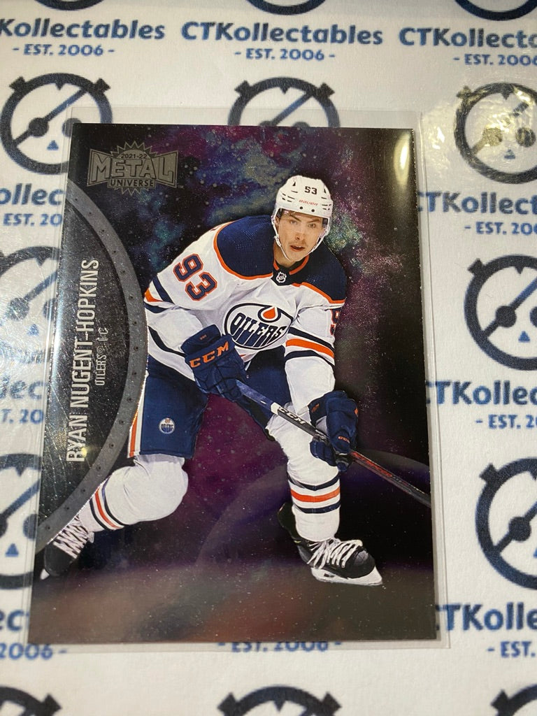 2021/22 Skybox NHL Metal Universe Base Ryan Nugent-Hopkins #66 Oilers