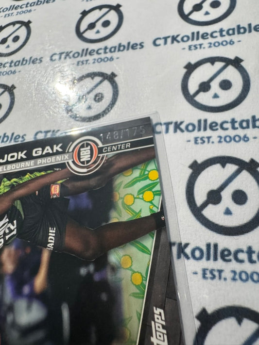 2023-24 Topps NBL Gorjok Gak Golden Wattle Parallel #148/175 Phoenix