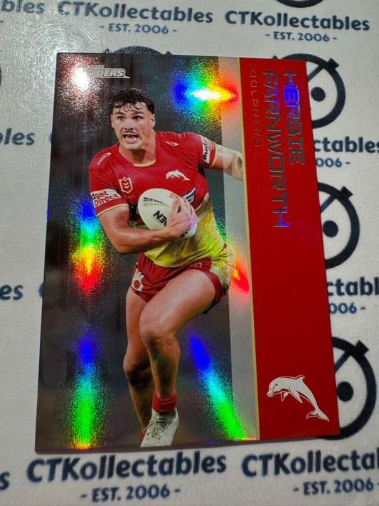 2025 NRL Traders Silver Parallel PS 039 HERBIE FARNWORTH DOLPHINS