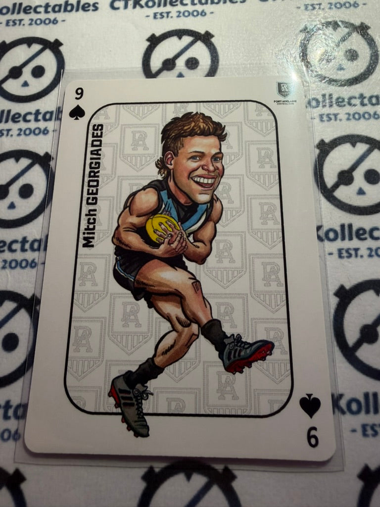 2026 Teamcoach AFL Wildcard Playing Cards Mitch Georgiades Power