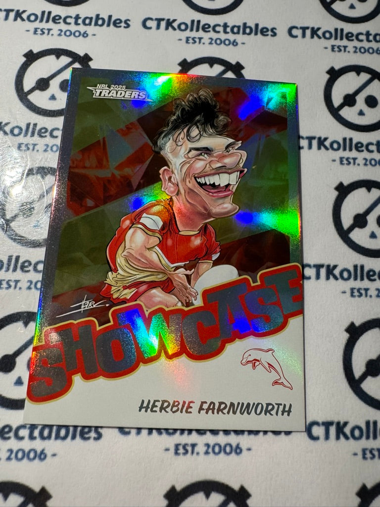 2025 NRL Traders Showcase S 06 / 18 DOLPHINS HERBIE FARNWORTH