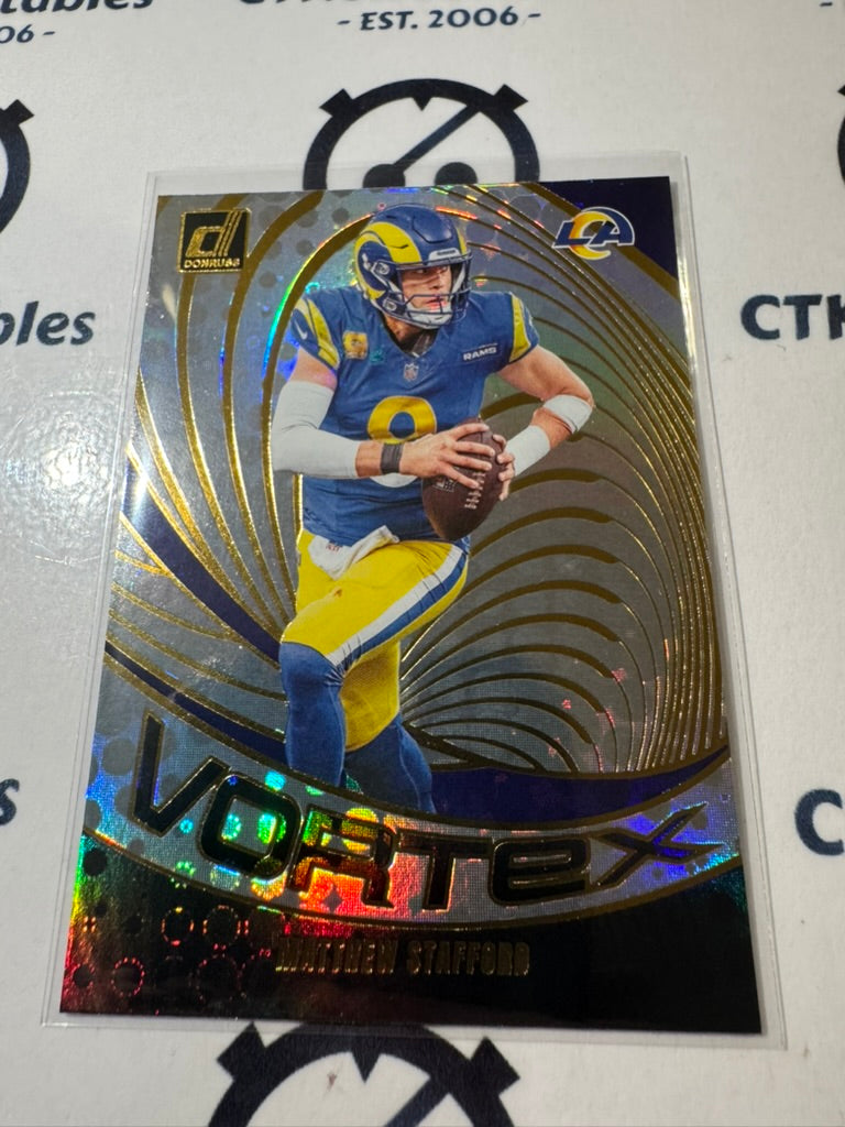2024 NFL Panini Donruss VORTEX #18 Matthew Stafford Rams