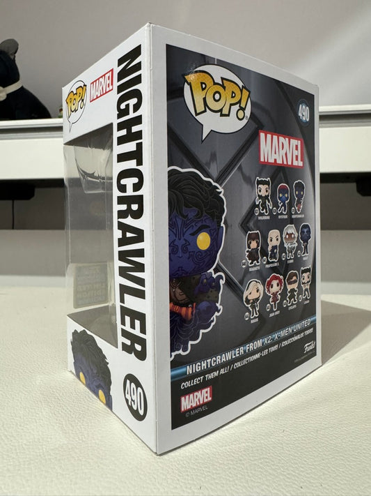 Funko Pop Vinyl - Marvel - X-Men - Nightcrawler #490 - SDCC 2020 Exclusive
