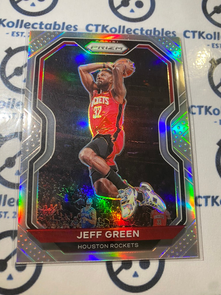2020-21 Panini NBA Prizm Jeff Green Silver Prizm #2 Rockets