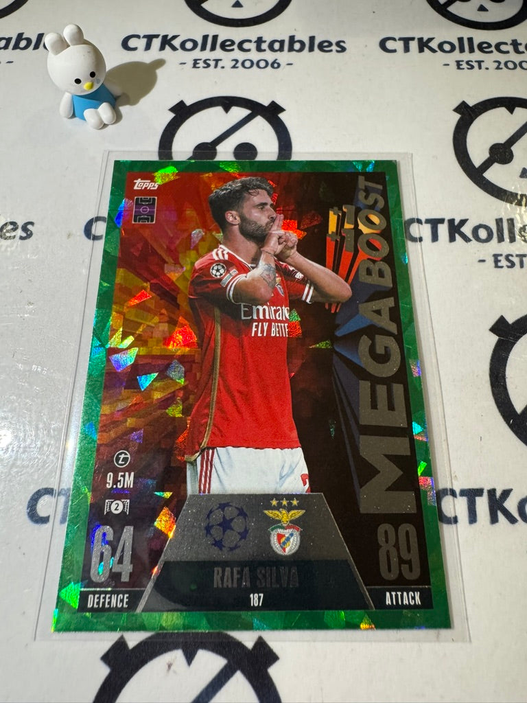 2023-24 TOPPS MATCH ATTAX MEGA BOOST RAFA SILVA EMERALD #187