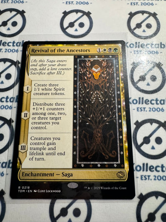 Magic The Gathering Tarkir Dragonstorm 0218 Revival of the Ancestors R