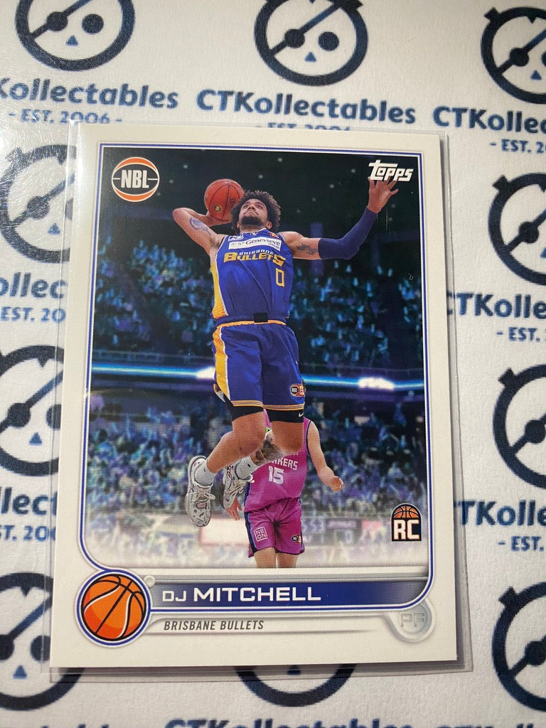 2022-23 Topps NBL Rookie Card - Dj Mitchell #18 RC