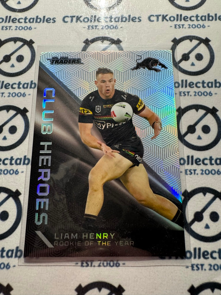2025 NRL Traders CLUB HEROES CH 31 / 44 Panthers Liam Henry