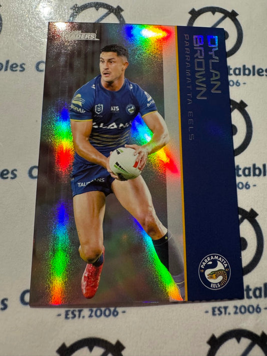 2025 NRL Traders Silver Parallel PS 092 DYLAN BROWN EELS