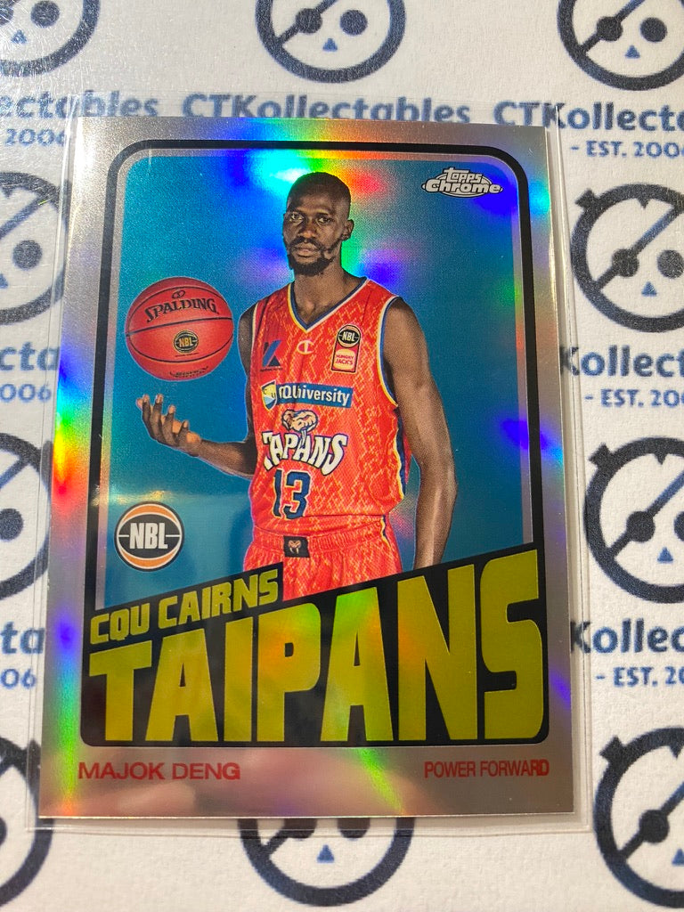 2022-23 Topps NBL Chrome 72' Retro Majok Deng #72-6 Taipans