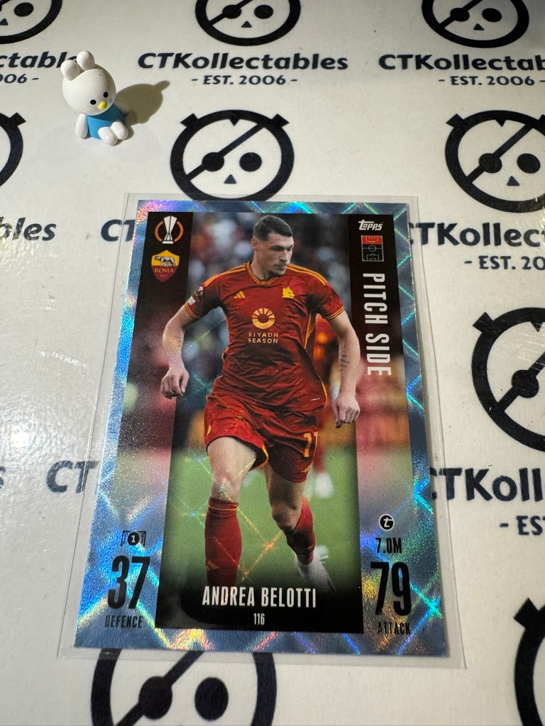 2023-24 TOPPS MATCH ATTAX ANDREA BELOTTI CRYSTAL BLUE #116